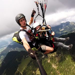 jadralno padalstvo v tandemu