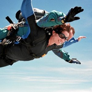skok s padalom- Skydiving