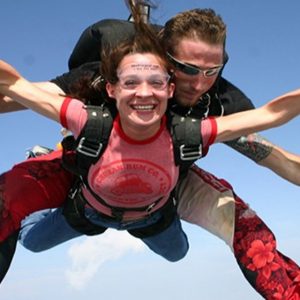 skok s padalom v tandemu